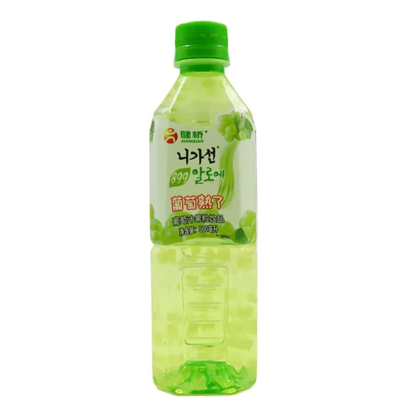 SUCO DE UVA COM PEDAÇOS DE COCO 500ML - JIANQIAO 建桥葡萄果汁 COD.6947729701686