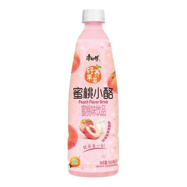 REFRESCO DE PESSÊGO 500ML - MASTER KONG 康师傅蜜桃小酪 COD:692129434746