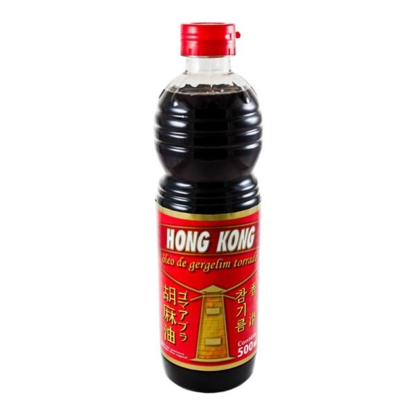 OLÉO DE GERGELIM TORRADO 500ML - HONG KONG 香港胡麻油 COD:7898031910039