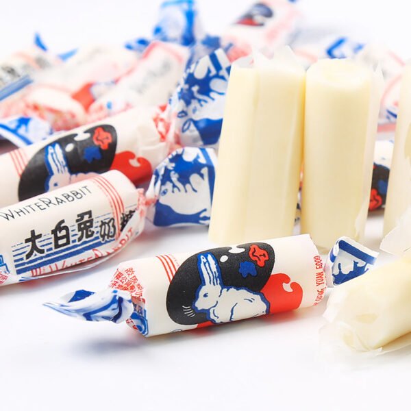BALA DE LEITE WHITE RABBIT 144G 大白兔奶糖 COD:6922024730029 - Image 2