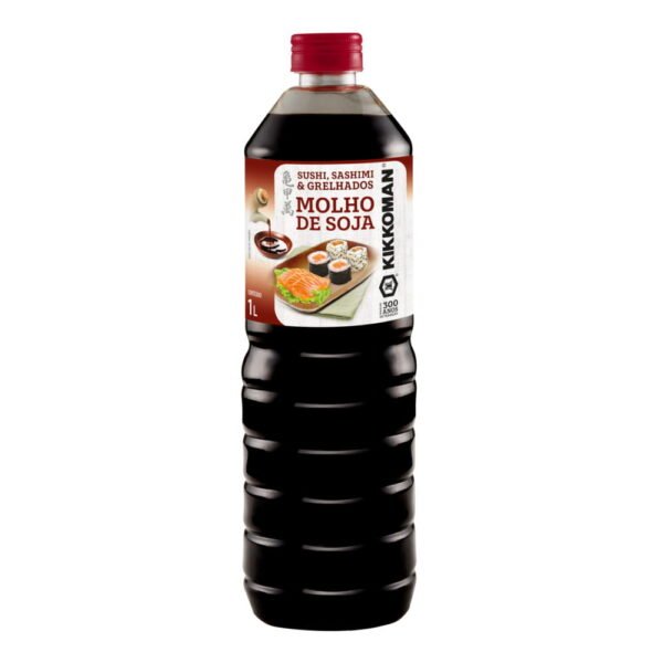 MOLHO DE SOJA PARA SUSHI, SASHIMI E GRELHADOS 1L - KIKKOMAN COD:7896247400115