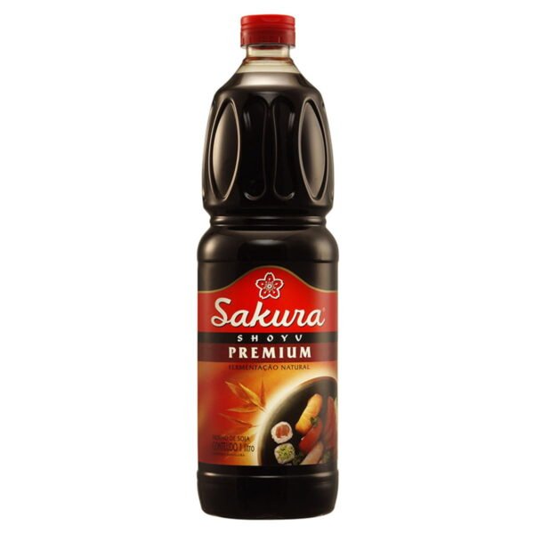 MOLHO DE SOJA SHOYU PREMIUM 1L - SAKURA  酱油特级酱油 COD:7896007801015