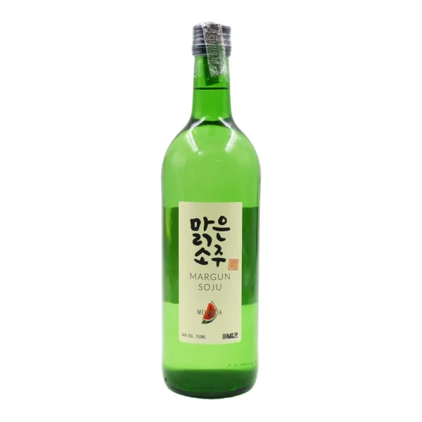 SOJU BEBIDA ALCOÓLICA SABOR MELANCIA 750ML - MARGUN COD:7896731304615