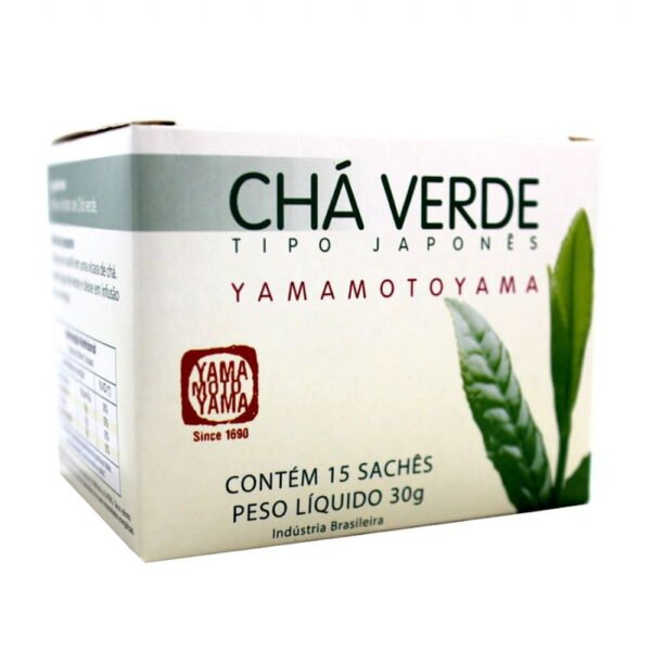 CHÁ VERDE JAPONÊS 22,5G (15 SACHÊS) YAMAMOTOYAMA 日本绿茶 COD:7898038730036