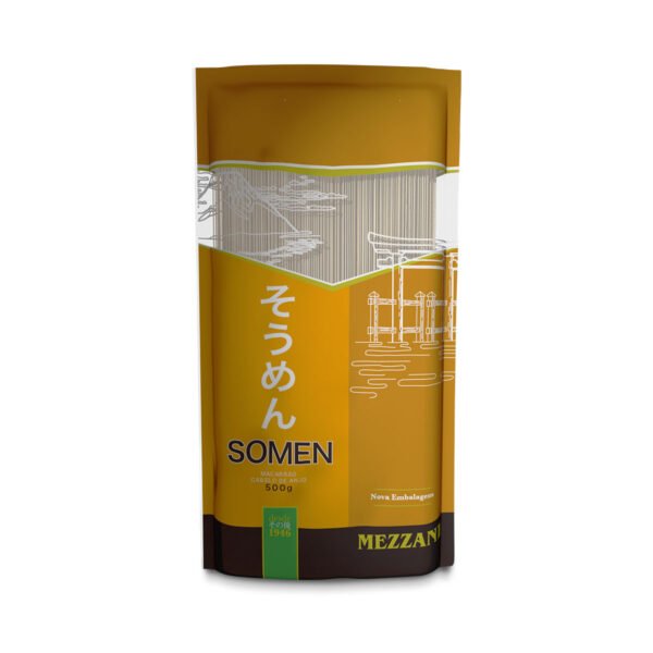 MACARRÃO SOMEN 500G - MEZZANI 素面 COD:7896216100220
