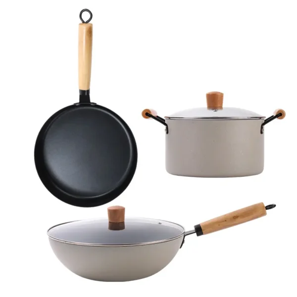 CONJUNTO DE PANELAS ANTIADERENTES DE PEDRA MAIFAN