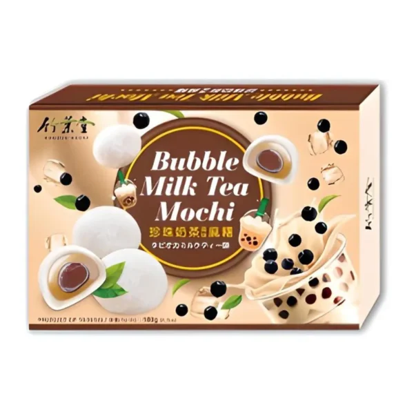 MOTI DOCE DE ARROZ SABOR CHÁ PRETO E LEITE 180G - BAMBOO HOUSE COD:4710623830965