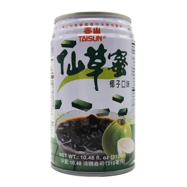 SUCO DE GELATINA SABOR COCO 330G - TAISUN 泰山仙草蜜-椰子味 COD:673367616643