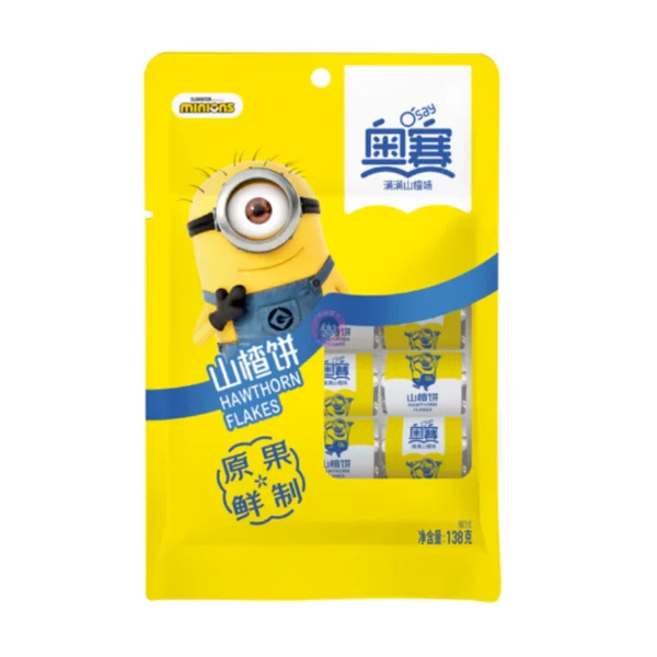 DOCE DE AMEIXA 138G MINIONS ÓSAY 奥赛 山楂饼 COD: 6922017022063