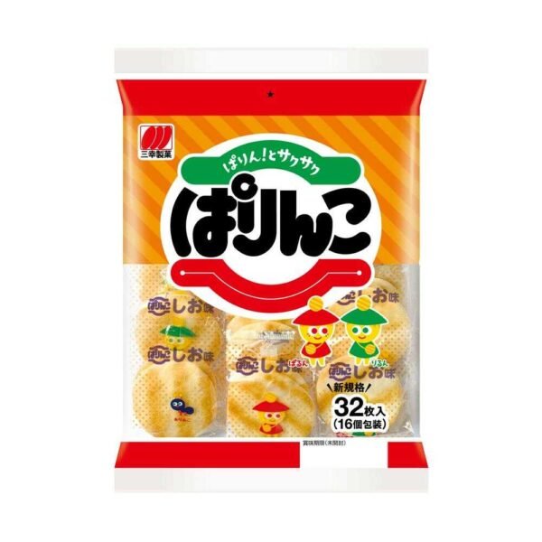 BISCOITO DE ARROZ SALGADO 95,4G - SANKO COD:4901626025353