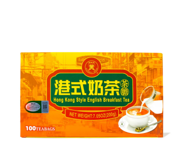 CHÁ PRETO HK STYLE 200G (100 sachês x 2g) - BUTTERFLY BRAND 港式奶茶 COD:6901118809117