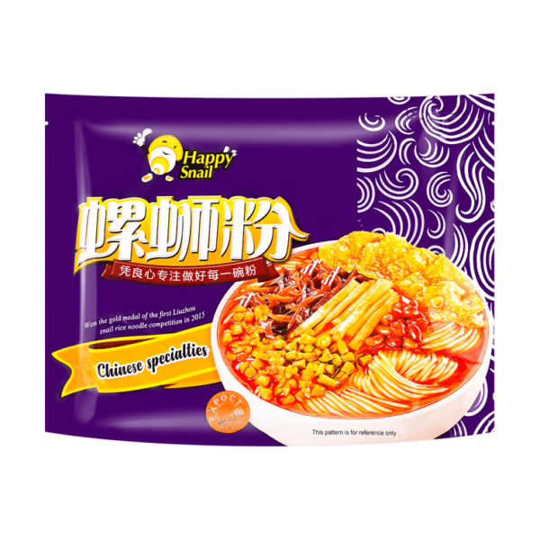 MACARRÃO DE ARROZ INSTANTÂNEO APIMENTADO LIUZHOU 300G - HAO HUAN LUO 好欢螺螺蛳粉 COD:6970006620622