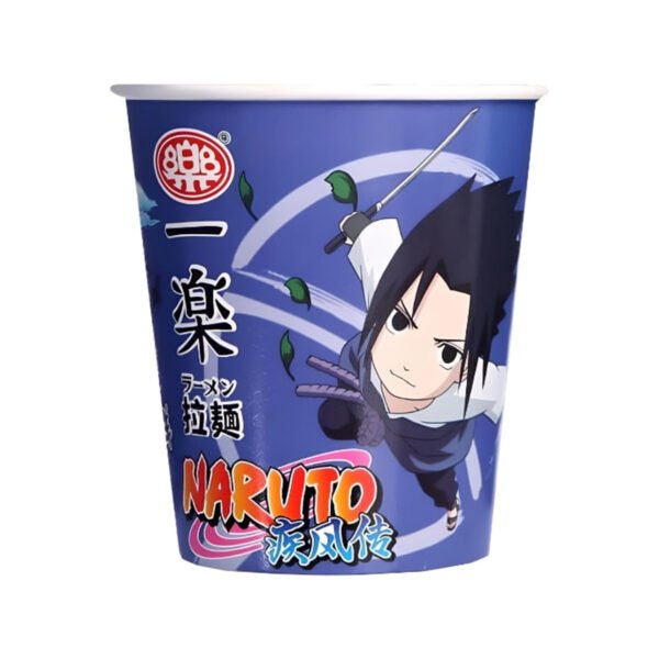 MACARRÃO INSTANTÂNEO SABOR FRUTOS DO MAR 60G - NARUTO SHIPPUDEN, SASUKE - ICHIRAKU 一楽拉面蒸汽海鲜风味拉面 COD:4897095270151