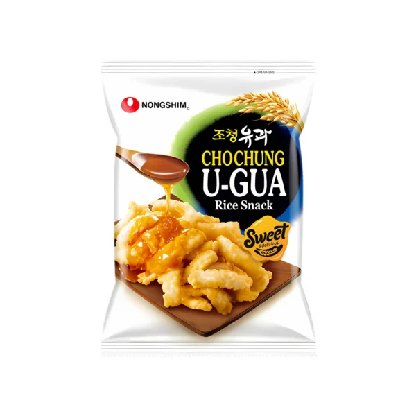 SALGADINHO CHOCHUNG UGUA DE ARROZ 80G NONGSHIM COD:031146215430
