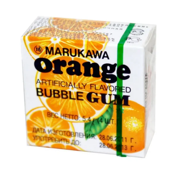 CHICLETE SABOR LARANJA 5,4G - MARUKAWA CO:D49437300