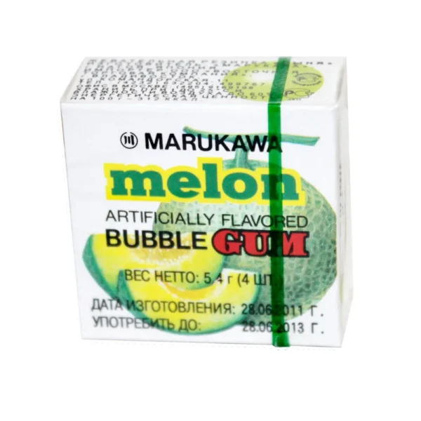 CHICLETE SABOR MELÃO 5,4G - MARUKAWA