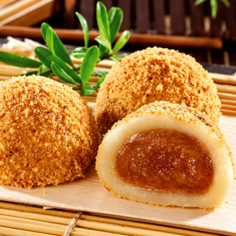 BOLINHO DE ARROZ MOTI SABOR AMENDOIM 210G ROYAL FAMILY COD:4894375035929 - Image 2